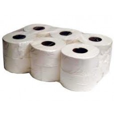 Mini jumbo toilet rolls pack 12