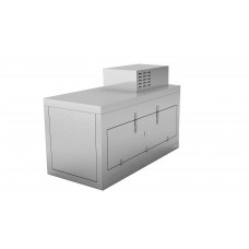 Mortuary Fridge 1 BODY -  Side opening (Conveyor Style) - KI100