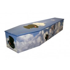 Magic Cardboard coffin