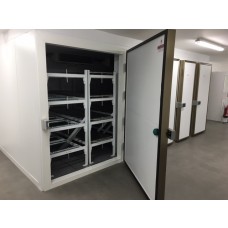 Multi-door mortuary cabinets