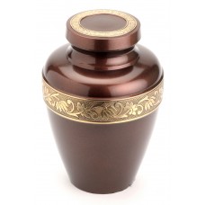 Large Brass Urn 10" (Oxford Plum UU100006A 210 CI)