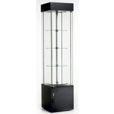 Rotating Glass Cabinet 4 Shelves