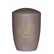 WALTON MOCHA DOVE CREMATION ASHES URN