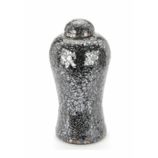 LYNTON MOSAIC BLACK CREMATION ASHES URN
