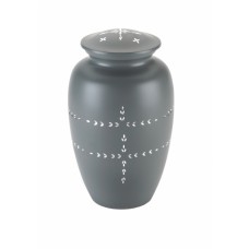 LEWES GREY CREMATION ASHES URN