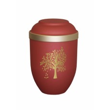 TREE RED BIO CREMATION ASHES URN