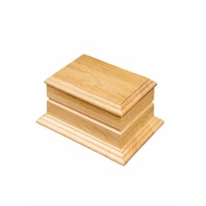 Otley Oak Wooden Cremation Ashes Urn 