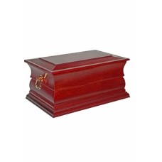 NEWQUAY SOLID WOOD CREMATION ASHES CASKET DOUBLE