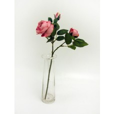 Prize Rose Spray Pink 42cm