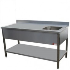 Mortuary Stainless Steel Work Station with sink
