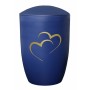 WALTON BLUE HEART CREMATION ASHES URN