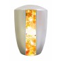 FARLEY IVORY GOLDEN LEAVES CREMATION URN