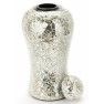 LYNTON MOSAIC WHITE CREMATION ASHES URN LID OFF