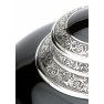 HYDE BLACK ENGRAVED CREMATION ASHES URN