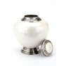 HYDE WHITE CREMATION ASHES URN