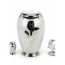 CREWE WHITE CREMATION ASHES URN