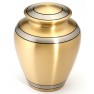 DURHAM BRASS CREMATION ASHES URN