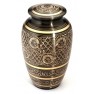 GLOUCESTER BLACK CREMATION ASHES URN 