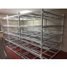 fixed mortuary body and coffin rack