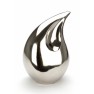 TIVERTON NICKEL CREMATION ASHES URN