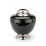 HYDE BLACK ENGRAVED CREMATION ASHES URN
